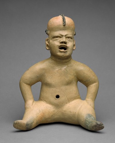 Figura seduta da Olmec